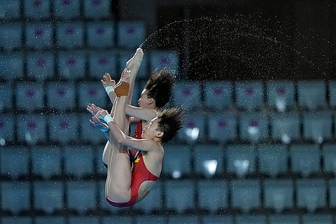 China's Chen Yuxi and Quan Hongchan